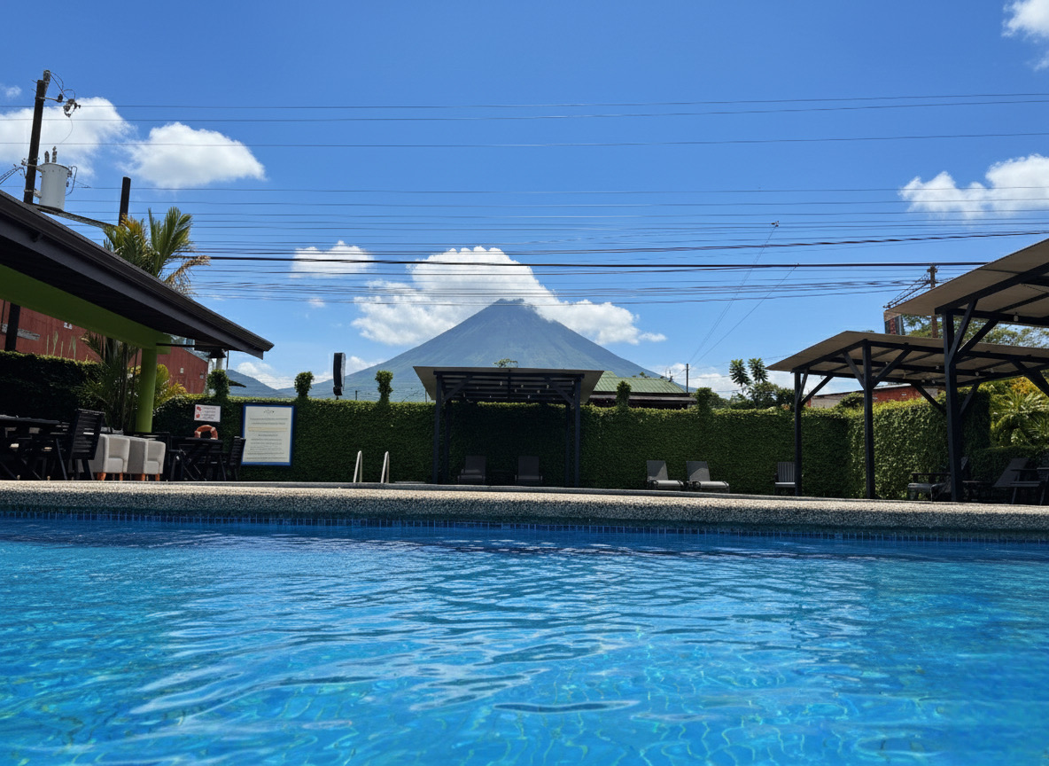 Discover the top 3 affordable and safe activities in La Fortuna de San Carlos, Costa Rica—from hot springs to waterfalls and town exploration. Plan your stay at Hotel San Bosco for comfort and security.
